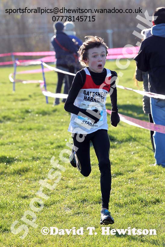 Boys under-13s North Eastern Cross Country Chanpionships. Photo: David T. Hewitson/Sports for All Pics